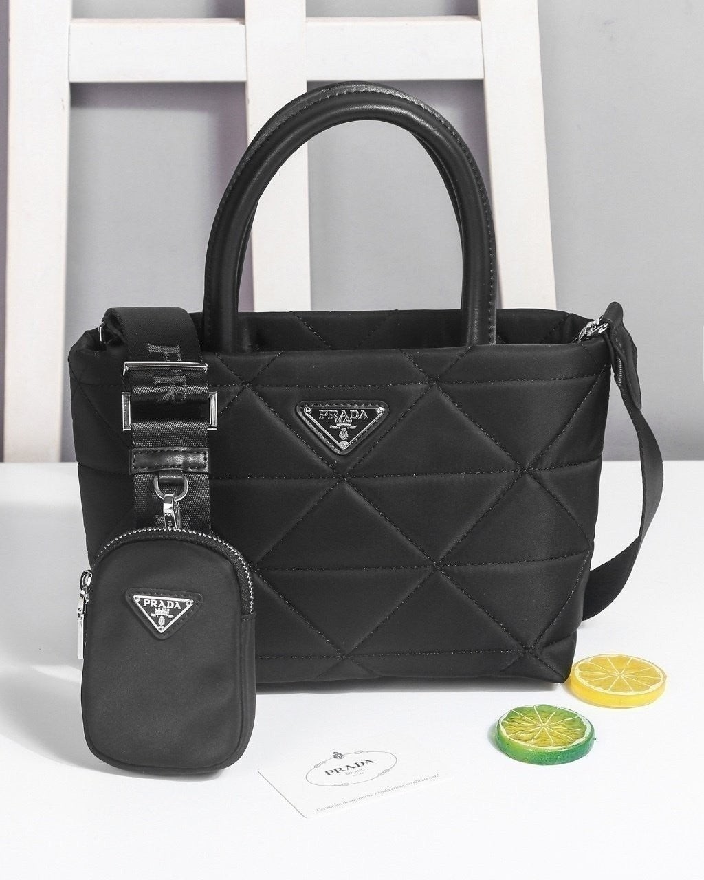 리나일론 토트 미듐