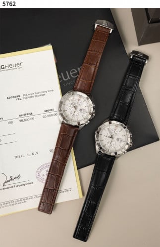 #태그호이어 [TAG Heuer] 수입고급 아쿠아레이서 크로노 흰판 신상입고💢 #태그 #시계 #5762