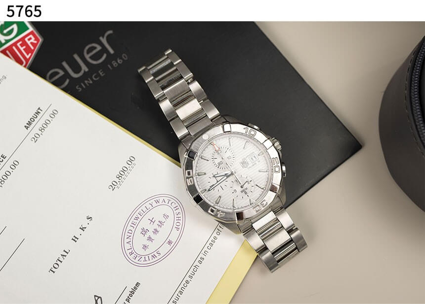 #태그호이어 [TAG Heuer] 수입고급 태그호이어 아쿠아레이서 크로노그래프 신상입고💢 #태그 #시계 #5765