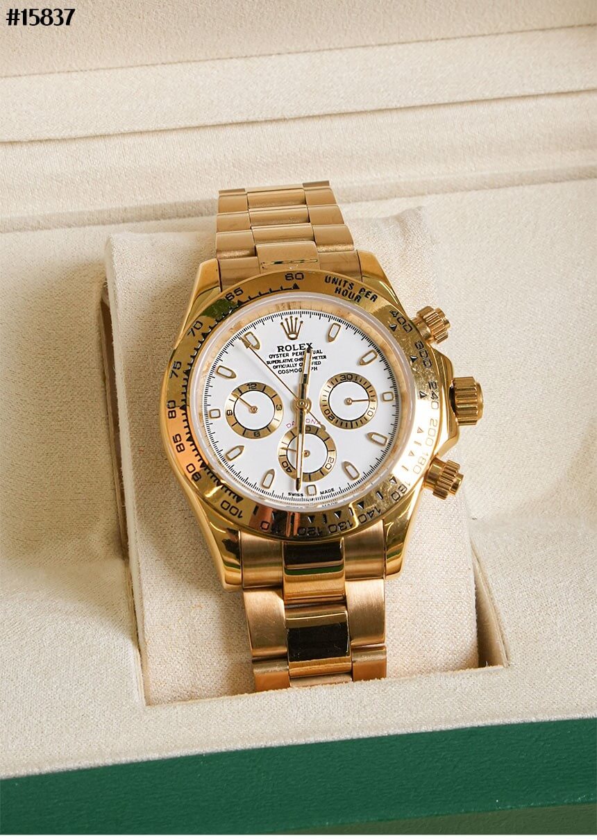 🔆 [ROLEX] 로렉스 코스모그래피 데이토나 40mm 화이트 오이스터 🔆
