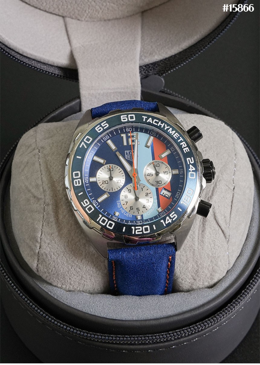 🔆 [TAG Heuer] 태그호이어 포뮬러 1 크로노그래프 X 걸프 블루 🔆