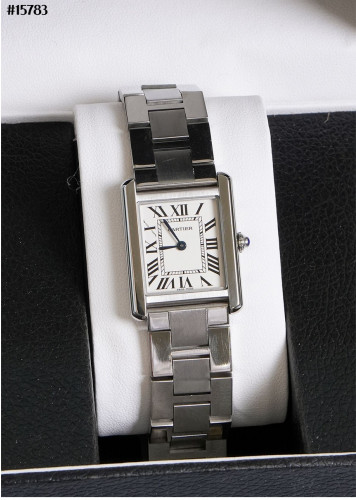 🔆 [CARTIER] 까르띠에 TANK 탱크 머스트 워치 메탈 🔆
