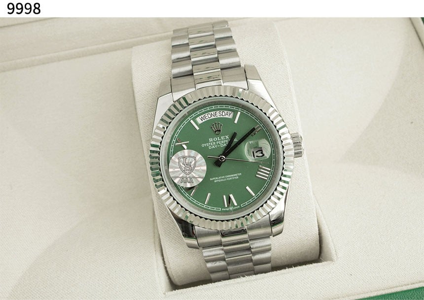 #로렉스 [Rolex] 수입고급 롤렉스 데이데이트 올리브 그린 신상입고💢 #시계 #9998
