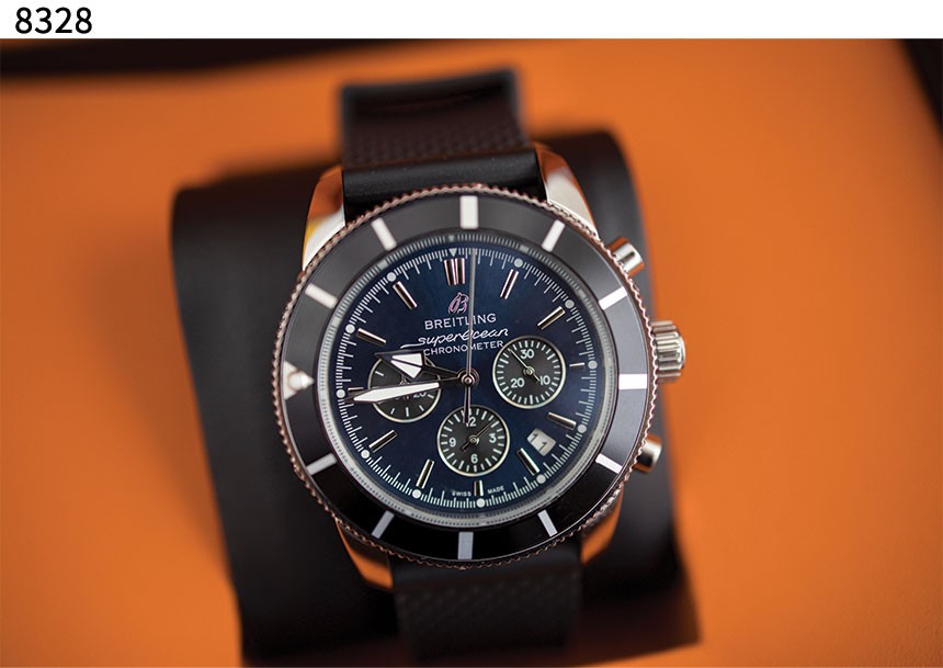 #브라이틀링 [BREITLING] 수입고급  BREITLING Super Ocean Heritage II Chronograph 신상입고💢 #시계 #8328