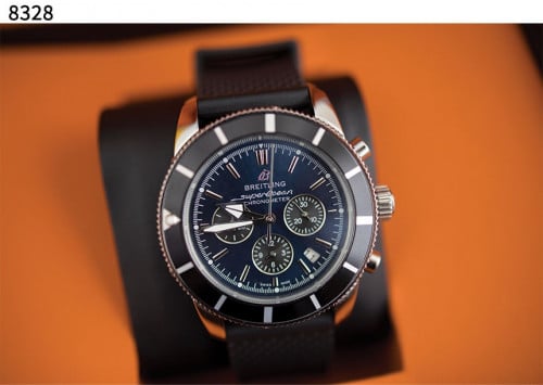 #브라이틀링 [BREITLING] 수입고급  BREITLING Super Ocean Heritage II Chronograph 신상입고💢 #시계 #8328