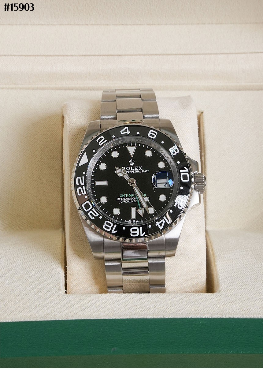 🔆 [ROLEX] 로렉스 GMT-Master II 마스터 2 블랙 오이스터 쥬빌리 🔆