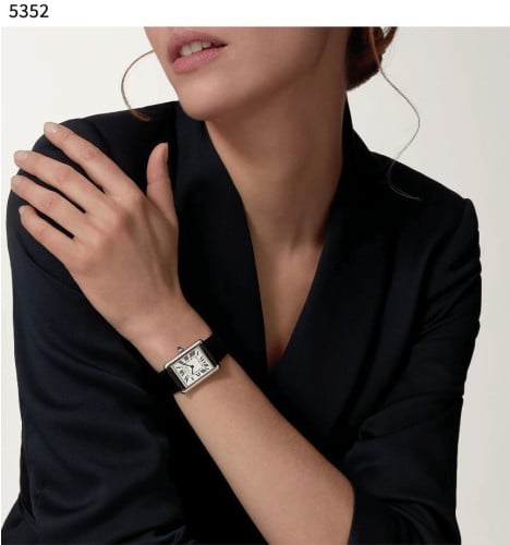 #까르띠에 [Cartier] 수입고급 탱크 루이 까르띠에 워치 신상 입고💢 #태그 #시계 #5352