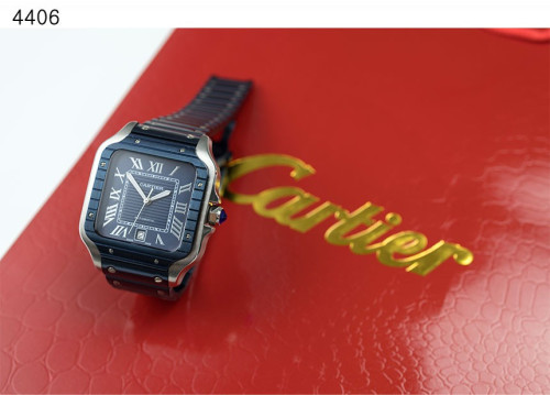 #까르띠에 [Cartier] 산토스 드 블루 러버밴드 까르띠에 워치 신상입고💢 #시계 #4406