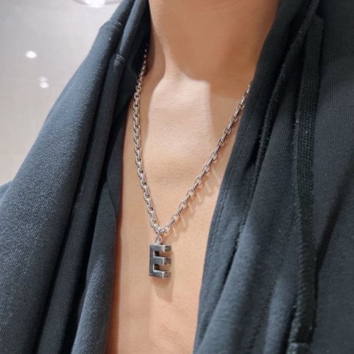 💕 구* 알파벳 E 펜던트 목걸이