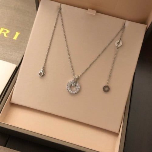 💕 불** 오픈워크 네크리스 실버 목걸이