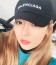 💕 발**** 레터링 로고 볼캡 블랙 현아모자 제니모자