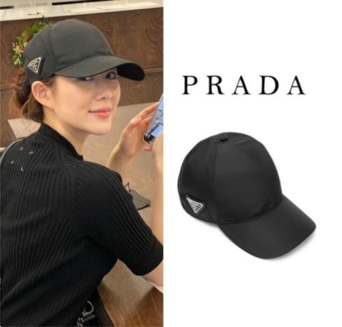 💕 프** 리나일론 사이드 삼각로고 볼캡 캡모자