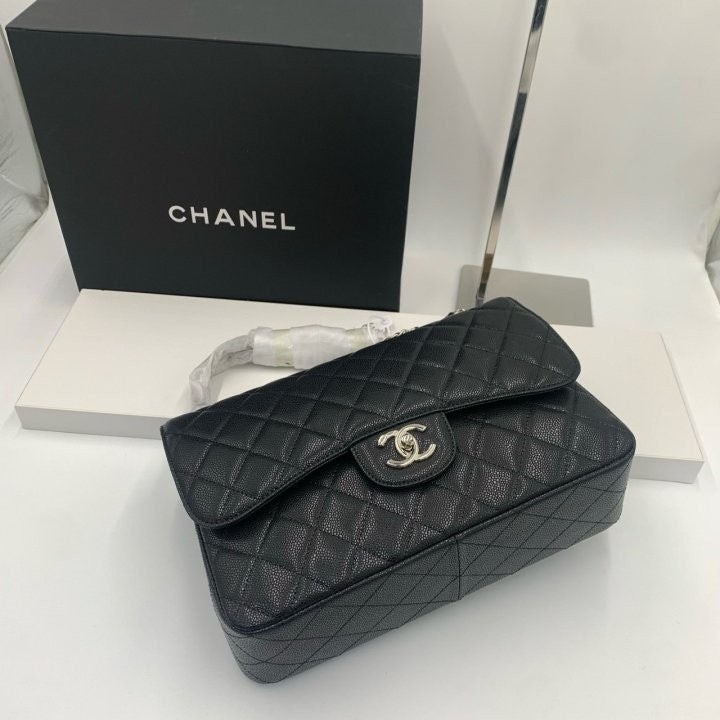 💕 샤* 클래식 캐비어 은장 라지