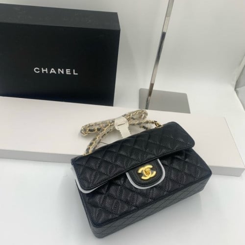 💕 샤* 클래식 캐비어 금장 스몰