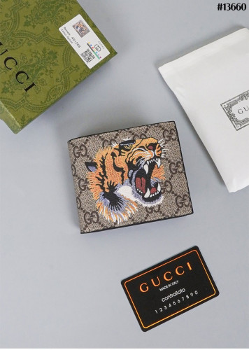 🔆 [GUCCI] 구찌 GG 수프림 타이거 프린트 반지갑🔆