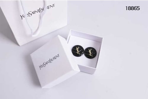 🔆 [SAINT LAURENT] 생로랑 YSL 써클로고 이어링 🔆