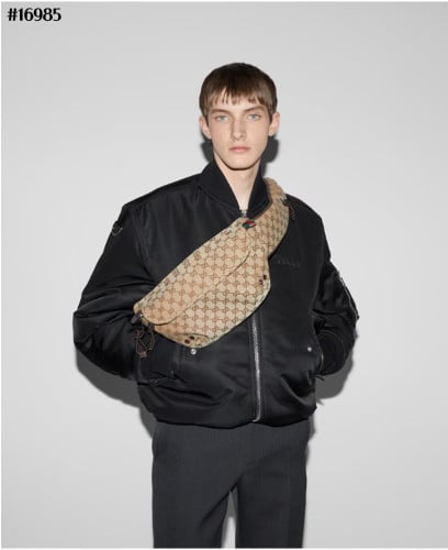 🔆 [GUCCI] 구찌 엠브로이드 로고 스몰 벨트백 🔆
