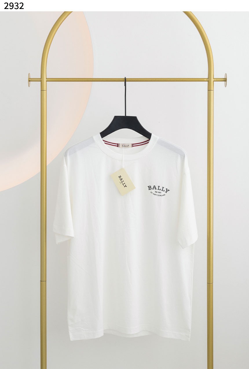 #발리 [BALLY] 체인 가슴로고 남성 반팔 티셔츠 단가인하💢💢💢 #테크 #상의 #티셔츠 #2932
