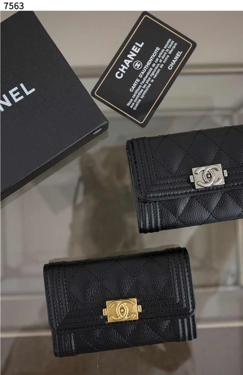 #샤넬 [Chanel] 샤넬 보이 플랩 카드 홀더 신상입고💢 #지갑 #7563