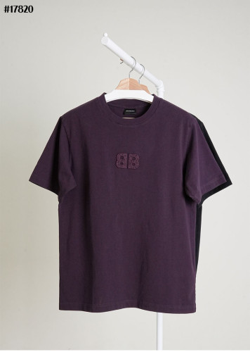 🔆 [BALENCIAGA] 발렌시아가 BB 부클레 로고 크루넥 반팔 티셔츠 🔆