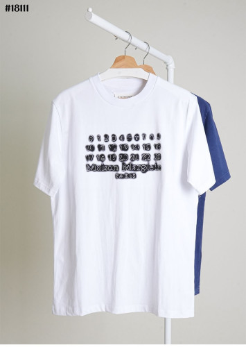🔆 [Maison Margiela] 메종마르지엘라 빈티지 넘버링 자수 로고 코튼 크루넥 티셔츠 🔆