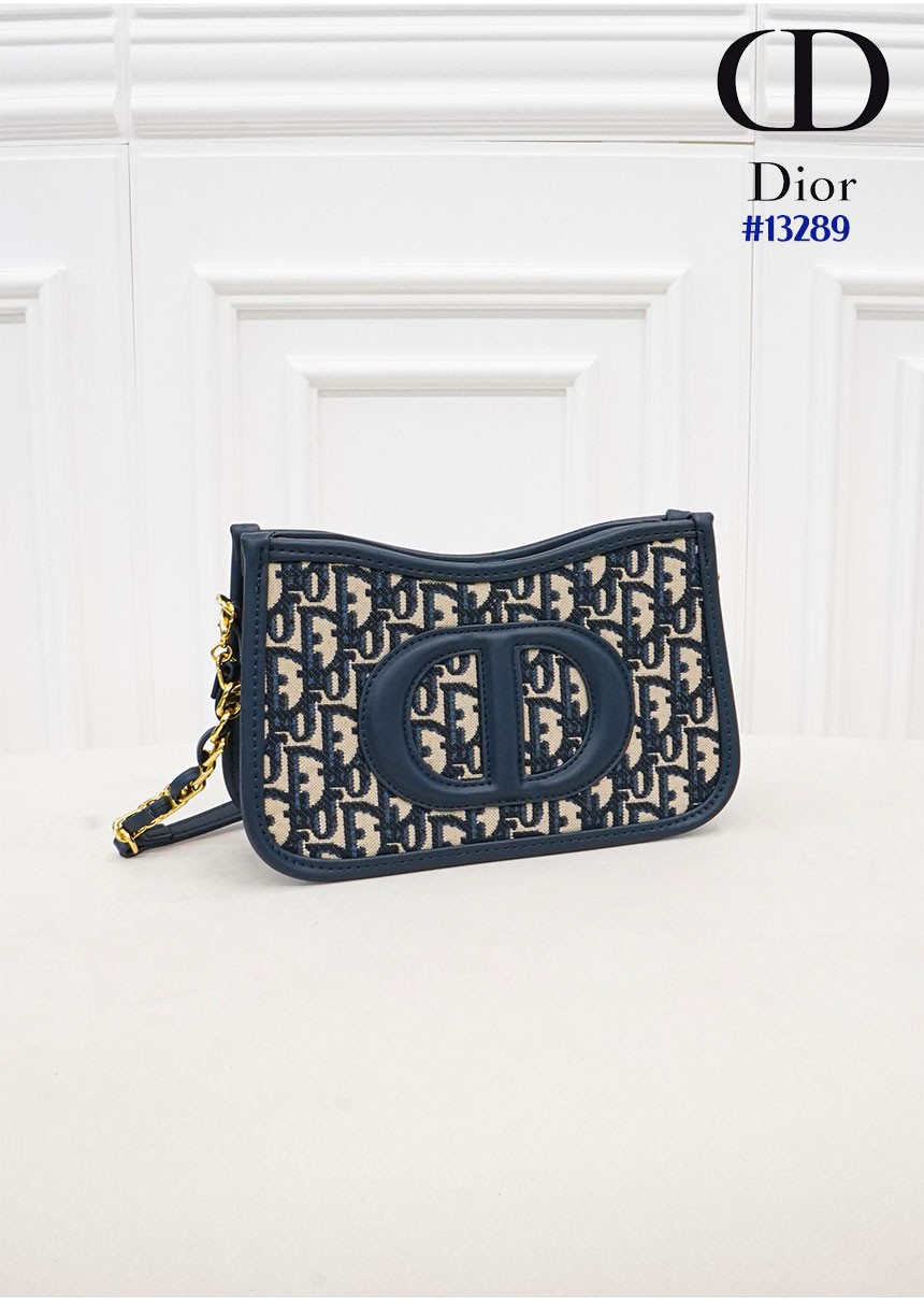 🔆 [DIOR] 크리스찬 디올 CD SIGNATURE 자카드 오블리크 호보백 미니 🔆