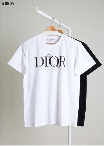🔆 [DIOR] 크리스찬 디올 X 주디 블레임 클립 숏 슬리브 코튼 티셔츠 🔆