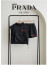 🔆[PRADA] 프라다 여성 레드패치 아노락&반바지셋 🔆