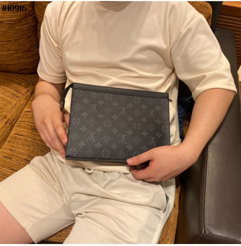 🔆 [Louis Vuitton] 루이비통 포쉐트 보야주 MM 이클립스 클러치백🔆