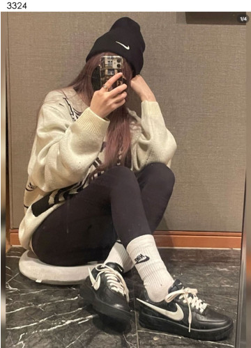 #나이키 [Nike] 수입프리미엄급  Nike x Ambush Air Force 1 Low Black 세일💢💢💢 #태그 #신발 #3324