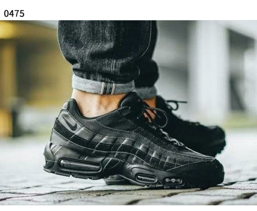 #나이키 [Nike] 수입고급 Air Max 95 트리플  Essential 올블랙 세일💢💢💢 #태그 #신발 #0475