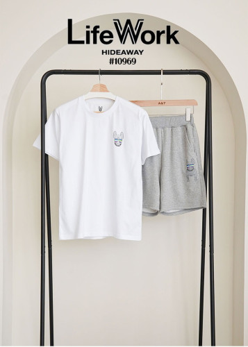 🔆 [LIFEWORK] 라이프워크 남여공용 불독 반팔 & 5부셋🔆