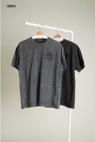 🔆 [Chrome Hearts] 크롬하츠 크로스패치 가먼트다잉 빈티지 라운드 🔆