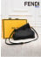 🔆 [FENDI] 펜디 퍼스트 블랙 레더 클러치 백 스몰 🔆
