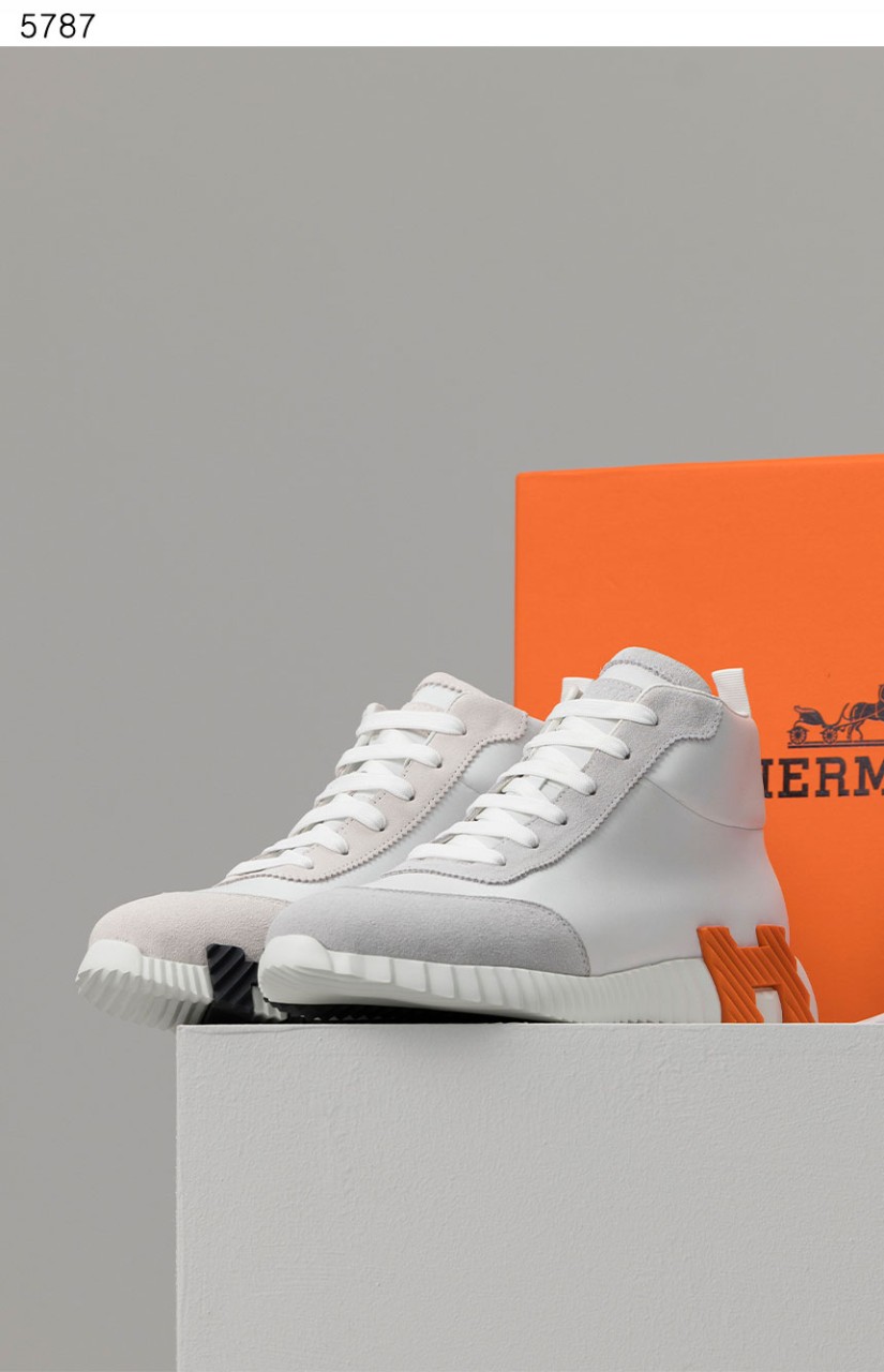 #에르메스 [HERMES] 수입프리미엄급 에르메스 바운싱 스니커즈 하이탑 신상 입고💢 #태그 #신발 #5787
