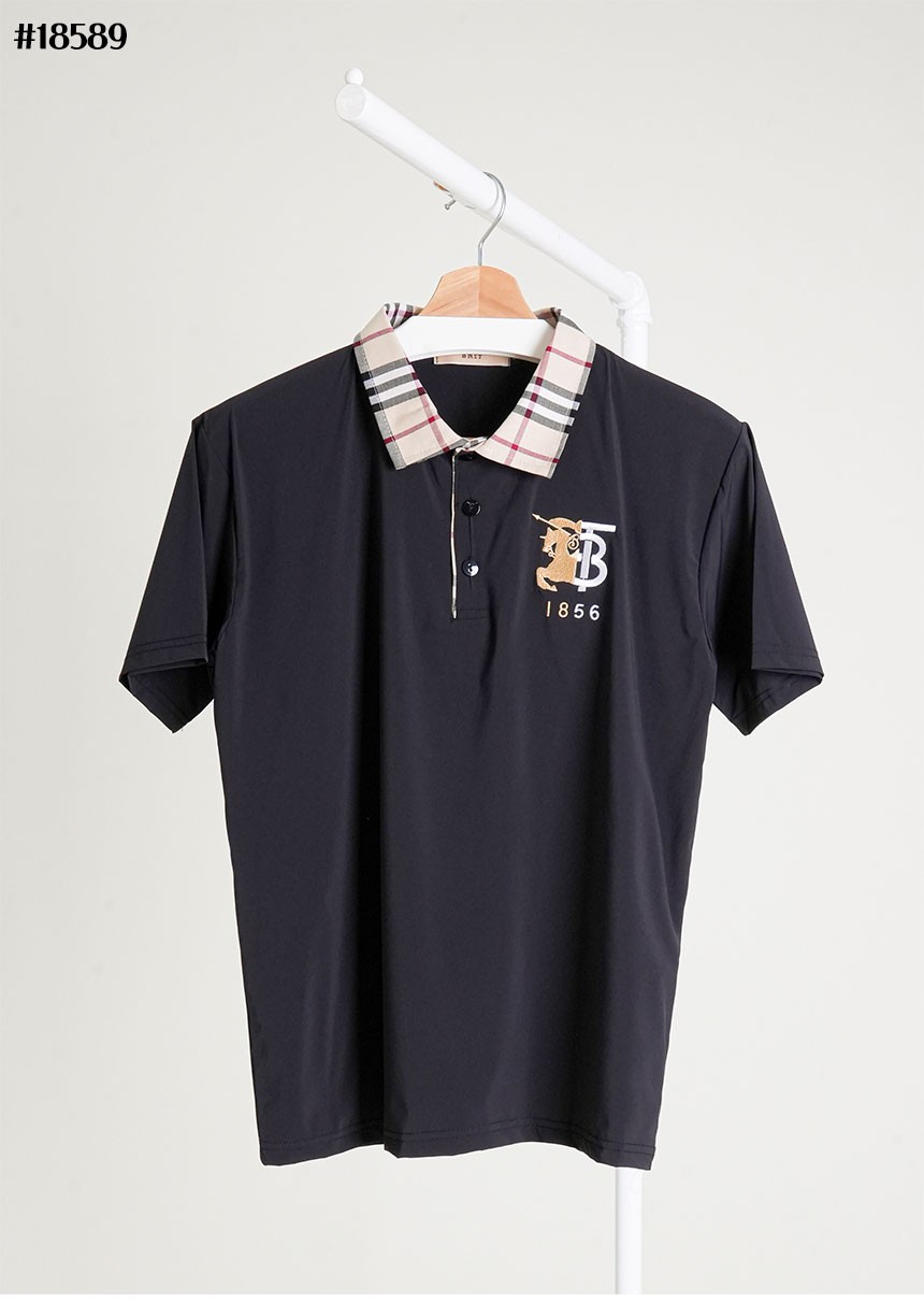 🔆 [BURBERRY] 버버리 드라이핏 EKD 1856 체크 폴로 셔츠 🔆