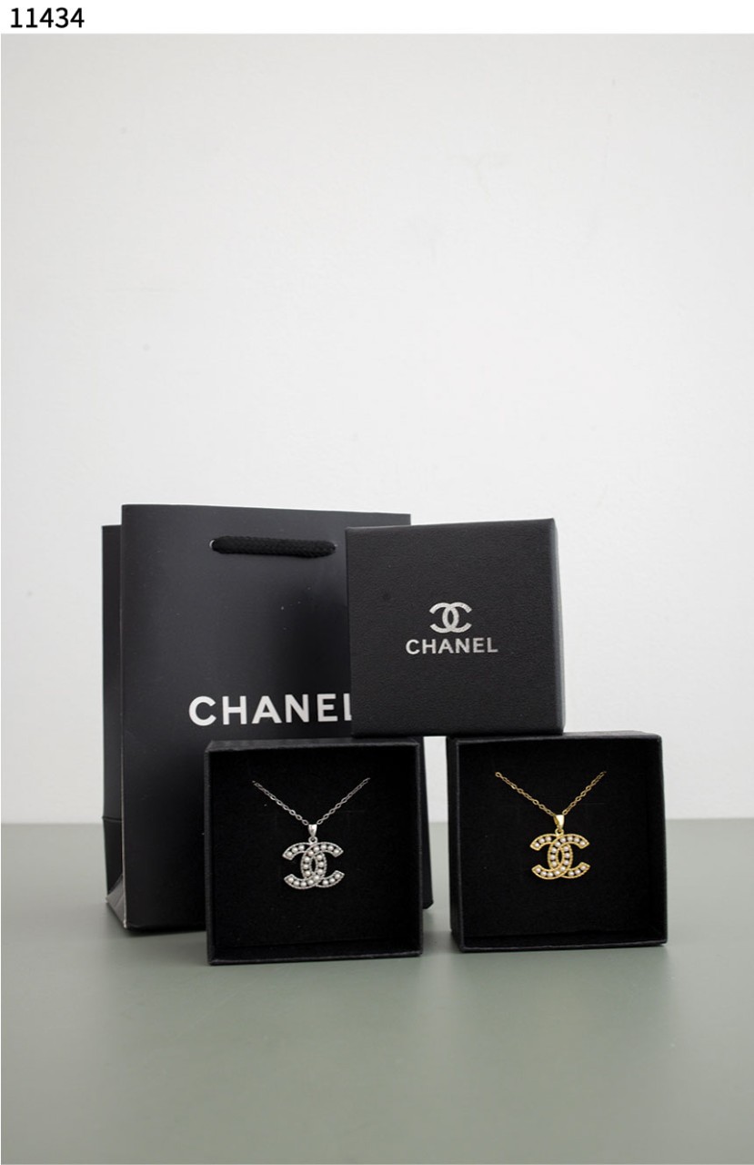 #샤넬 [Chanel]  CC로고 펄 디아망떼 네크리스 신상입고💢 #목걸이 #11434