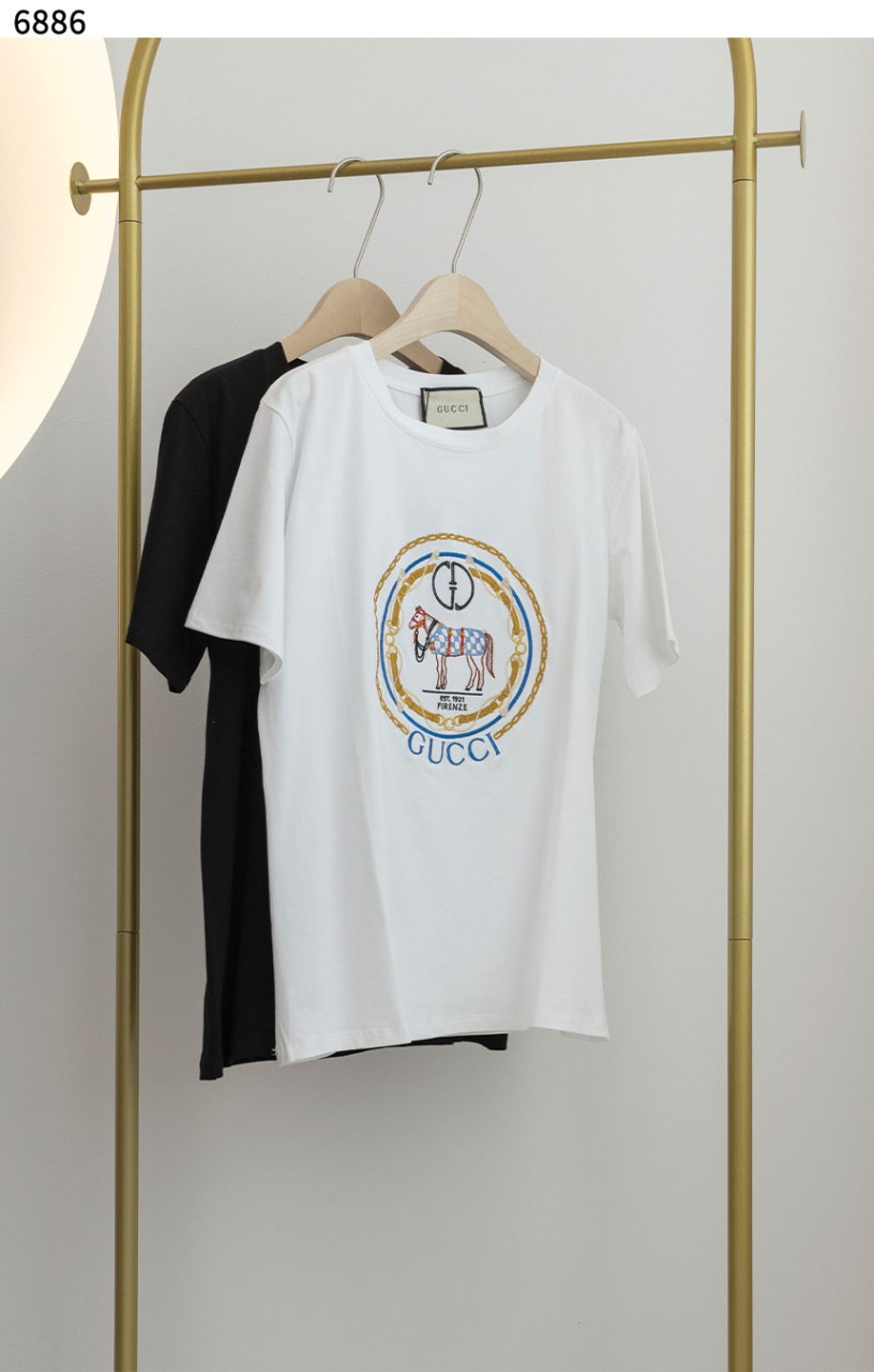 #구찌 [GUCCI] 인터로킹 G 코튼 저지 티셔츠 신상입고💢 #상의 #티셔츠 #6886