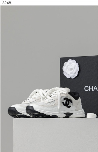 #샤넬 [Chanel] 수입프리미엄급 샤넬 스니커즈 메쉬 스웨이드 카프스킨 & 화이트 블랙 신상 입고💢 #태그 #신발 #3248