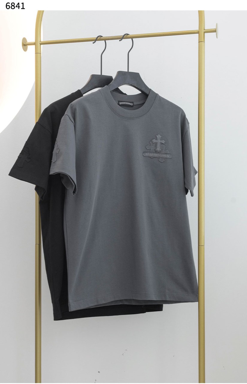 #크롬하츠 [Chrome Hearts] 크롬하츠 십자가 패치 티셔츠 신상입고💢 #상의 #티셔츠 #6841