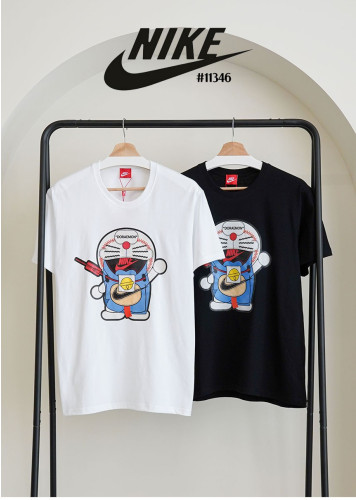 🔆 [NIKE] 나이키 X 도라에몽 NRG 스우시 라운드 반팔 티셔츠 🔆