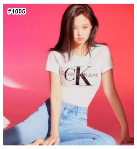 💕 C* 스트레이트핏 모노그램 로고 반팔 티셔츠