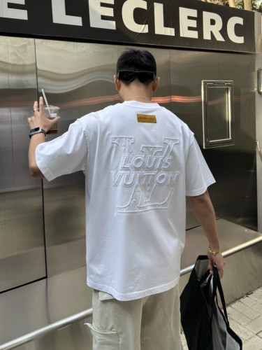 💕 루* 모노그램 인사이드 자수로고 티셔츠
