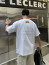 💕 루* 모노그램 인사이드 자수로고 티셔츠