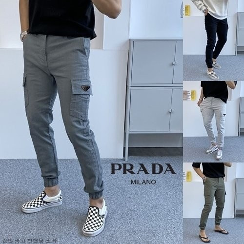 💕 프** 린넨 카고 반밴딩 조거 팬츠