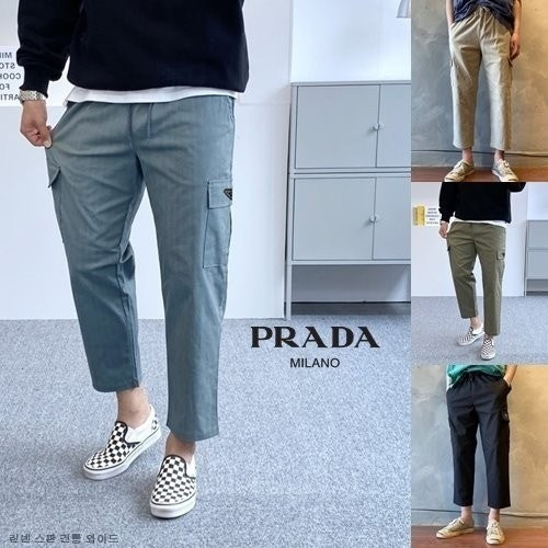 💕 프** 린넨 스판 건빵 와이드 팬츠