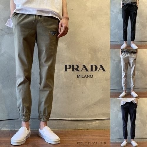 💕 프** 린넨 스판 무지 조거 팬츠
