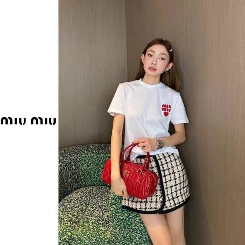 💕 미*** 자수패치 하트 반팔티