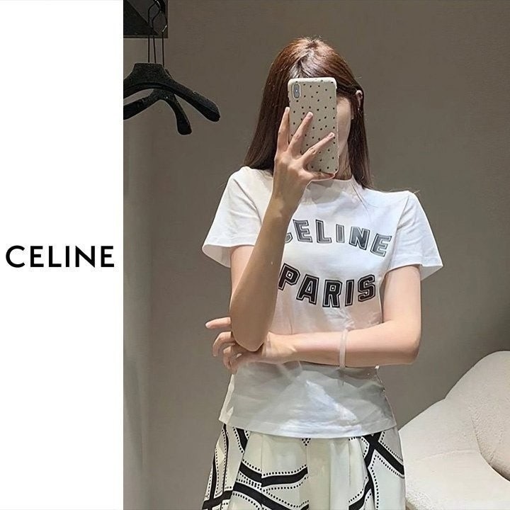 💕 셀** 파리스 로고 티셔츠