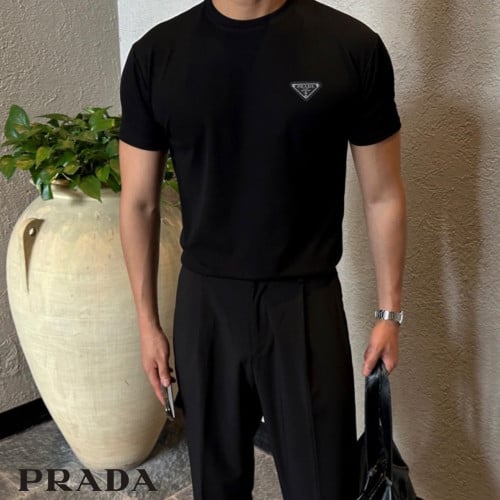 💕 프** 머슬핏 텐셀 라운드 반팔